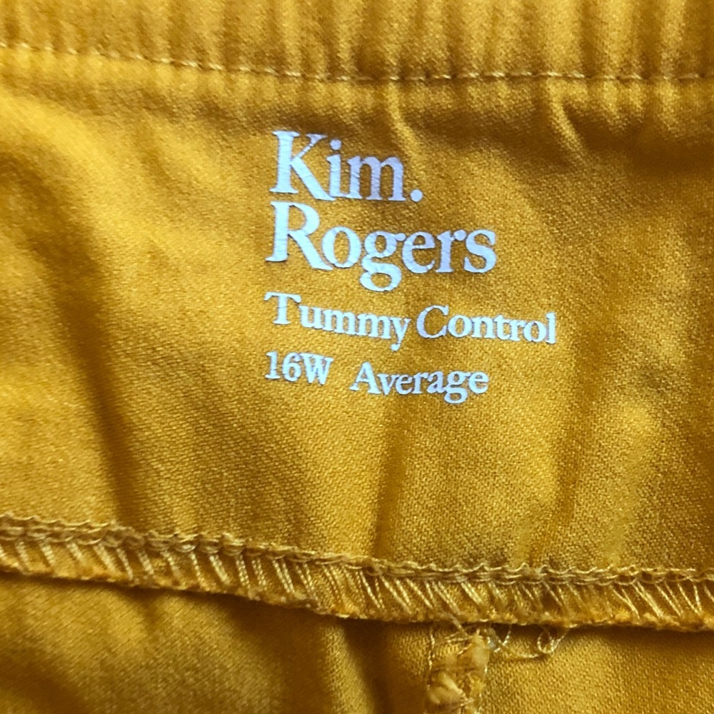 Kim Rogers Mustard Yellow Pants - Picture 2 of 6